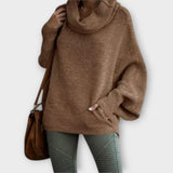 Ulrike - Elegancki sweter damski w stylu żółwia